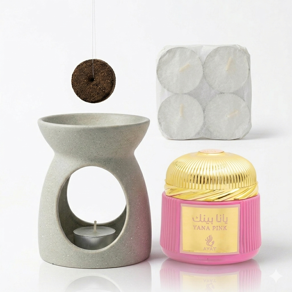 Rituel Encens arabe et son Diffuseur Design