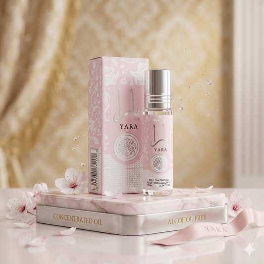 Yara par Lattafa - Parfum Roll-on 10ml (Sans Alcool)