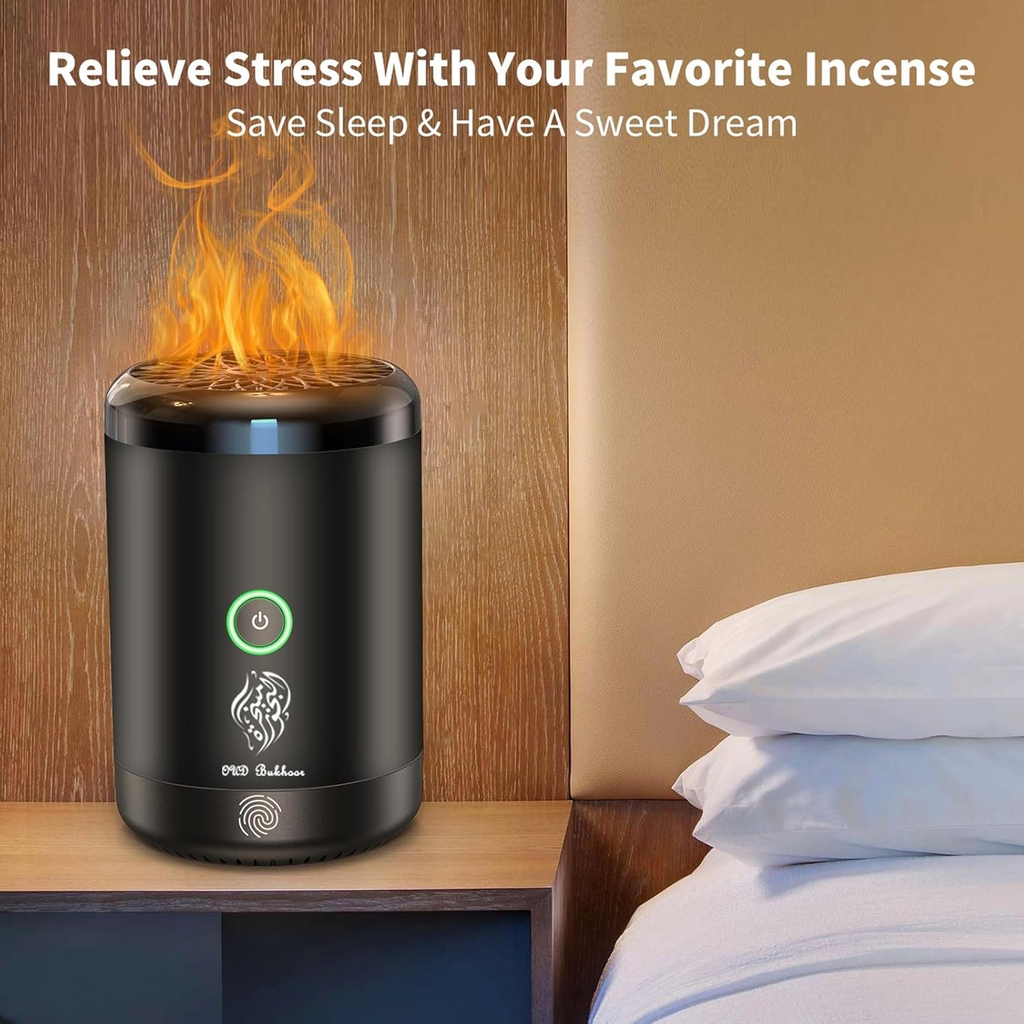 Encensoir électrique USB Rechargeable Portable Aroma Diffuser