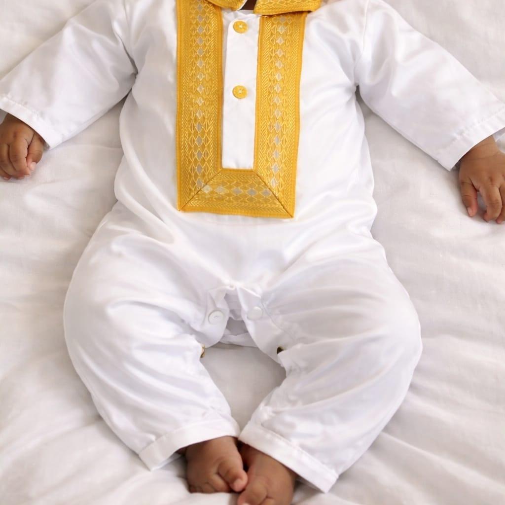 Qamis pour bébé qualité premium